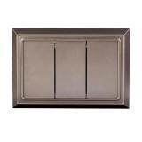 Open - Wired Door Chime in Brushed Nickel