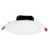 Open - 6in White Flush Round Light Kit