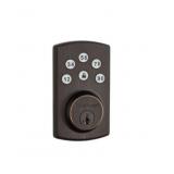 OPEN - Electronic Deadbolt w/ Keypad Bronze