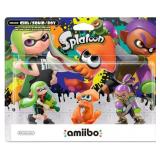 New - Splatoon amiibo Figure Pack - Nintendo