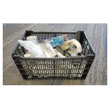 PVC Pipe and Other Plumbing Items Basket