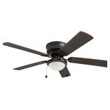 Open - 52' LED Indoor Ceiling Light/Fan