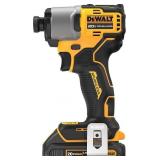 USED - Impact Driver 1/4' Yellow and Black DeWalt