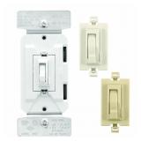 AS-IS - Toggle Dimmer, White, Eaton