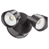 Open - 2-Head LED Floodlight - Black - Lithonia