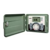 Open-4-Station Outdoor Swing Panel Sprinkler Timer
