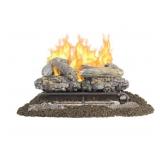 Open - 24' 33,000BTU Dual Fuel Gas Logs