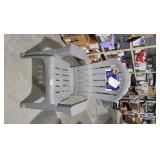 As-Is - Big Easy Plastic Outdoor Chair - Grey