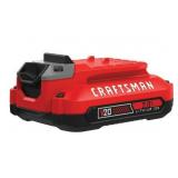 Open - 20V Lithium Ion Battery - Red - Craftsman
