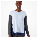 CUDDL DUDS COMFORTWEAR BLOCK LONG-SLEEVE - LARGE CUDDL DUDS COMFORTWEAR BLOCK LONG-SLEEVE - LARGE