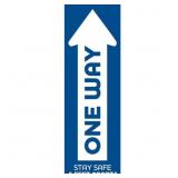 Decal Social Distancing Arrow Floor 7 in X 22 in Decal Social Distancing Arrow Floor 7 in X 22 in