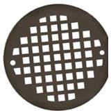 4-1/4-Inch Round Cast Brass Shower Strainer 4-1/4-Inch Round Cast Brass Shower Strainer