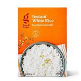 Instant Enriched Long Grain White Rice - 42oz - Go Instant Enriched Long Grain White Rice - 42oz - Go