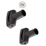 Sig. Hardware Shower Curtain Rod Swivel Flanges Sig. Hardware Shower Curtain Rod Swivel Flanges