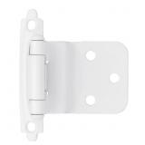 Liberty White Self-Closing 3/8 in. Inset Cabinet H Liberty White Self-Closing 3/8 in. Inset Cabinet H