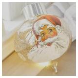 MR. CHRISTMAS VINTAGE-STYLE GLASS ORNAMENT MR. CHRISTMAS VINTAGE-STYLE GLASS ORNAMENT