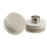 Everbilt 1 in. Beige Round Felt Nail-on Glides Everbilt 1 in. Beige Round Felt Nail-on Glides