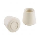 Everbilt 1 in. Off-White Rubber Leg Caps for Table Everbilt 1 in. Off-White Rubber Leg Caps for Table
