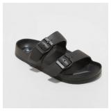 Womens Neida Two Band Slide Sandals; Size 7 Womens Neida Two Band Slide Sandals; Size 7