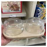 Cloche Tray Set 8.5in x 2.5in Cloche Tray Set 8.5in x 2.5in