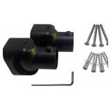 Naiture Shower Curtain Rod Single Swivel Flange Naiture Shower Curtain Rod Single Swivel Flange