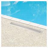 Signature Hardware 18 Outdoor Linear Shower Drain Signature Hardware 18 Outdoor Linear Shower Drain