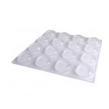 1/2 in. Self-adhesive Vinyl Surface Bumpers 16-pa 1/2 in. Self-adhesive Vinyl Surface Bumpers 16-pa