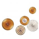 5ct Gold & White Fans - Spritz , White Gold 5ct Gold & White Fans - Spritz , White Gold
