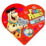Fruity PEBBLES Cereal 'N Candy Bites Heart Box Val Fruity PEBBLES Cereal 'N Candy Bites Heart Box Val