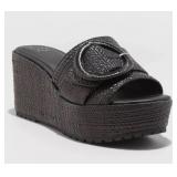 Size: 10- Women's Victoria Wedge Mule Heels Size: 10- Women's Victoria Wedge Mule Heels