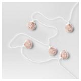 10ct Clamshells Indoor/Outdoor String Lights - Whi 10ct Clamshells Indoor/Outdoor String Lights - Whi