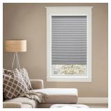 Hampton Bay Gray Cordless 1in Blinds 29x48in Hampton Bay Gray Cordless 1in Blinds 29x48in