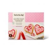 Valentine's Day Sparkle Cookie Kit - 13.41oz - Fav Valentine's Day Sparkle Cookie Kit - 13.41oz - Fav