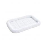Basics Padded Pet Bolster Crate Bed Pad, Small Basics Padded Pet Bolster Crate Bed Pad, Small