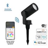 Black LED Spotlight W/ Smart App Control (1-Pack)