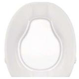 CVS Health Raised Toilet Seat with Lock