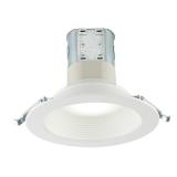 Commercial Electric Easy-up 6 in. White Baffle Int