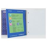 Top Flight 3 Subject Notebooks 3-Pack Patterned Co