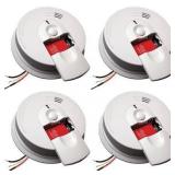 Kidde Firex Hardwired Smoke Alarm Contractor 4Pack