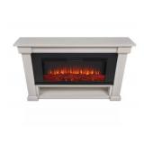 Real Flame Bristow 66' Wooden Electric Fireplace