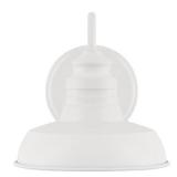 Hampton Bay Elmcroft 7.63 in. 1-Light Designer Whi