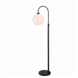 Hampton Bay Highstone 63" Floor Lamp, Black