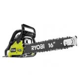 RYOBI 16ï¿½ 37cc 2-Cycle Gas Chainsaw w/ Case