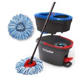 O-Cedar EasyWring RinseClean Microfiber Spin Mop