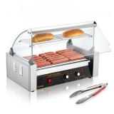 Hot Dog Roller, 7 Rollers, 18 Hot Dog Capacity
