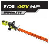 RYOBI 40V  26ï¿½ Battery Hedge Trimmer (Tool Only)