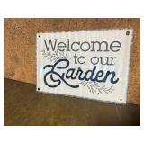 Decorative Garden sign