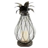 Hampton Bay LED Candle Pineapple Lantern