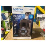 MegaBass LED Jobsite Speaker 8" Subwoofer