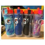 4 Gatorade Athletic Bottles